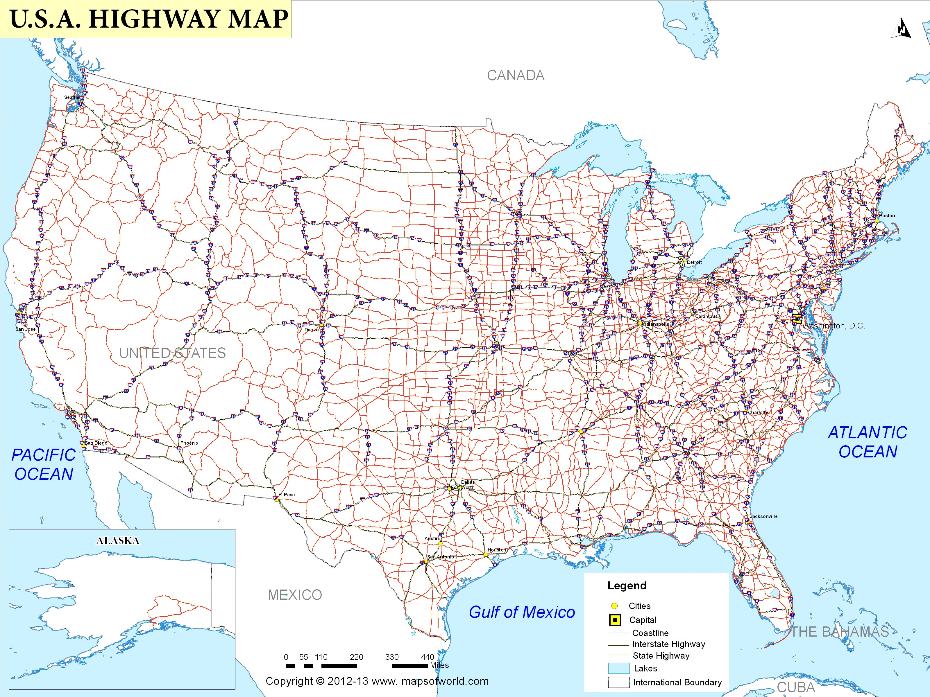 Map Us 77 Map Usa Freeways ... Old Highway 91 Utah in addition United States Map With