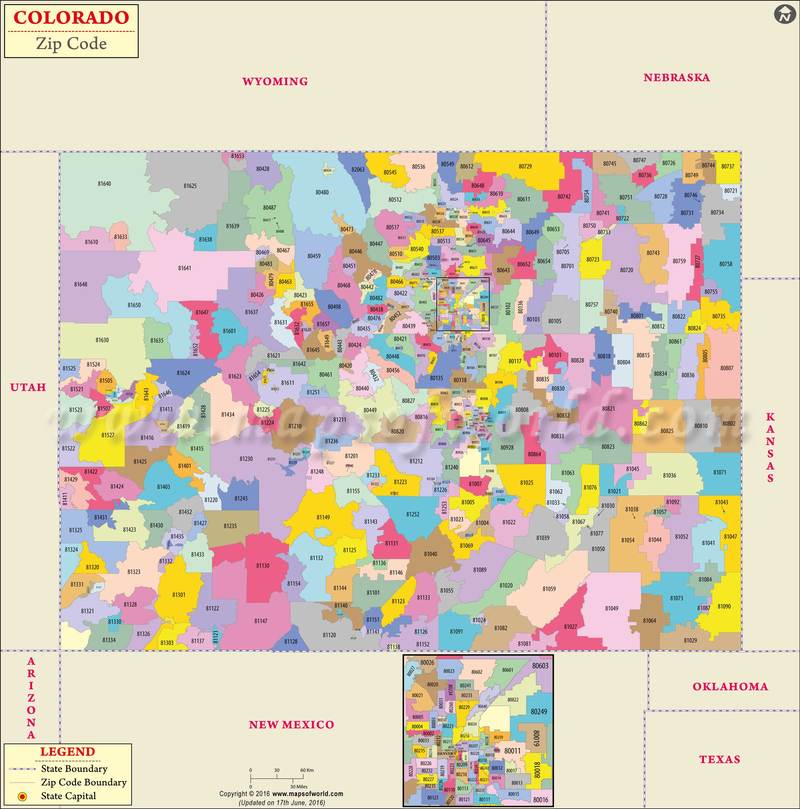 Colorado Zip Codes | Map, List, Counties, and Cities