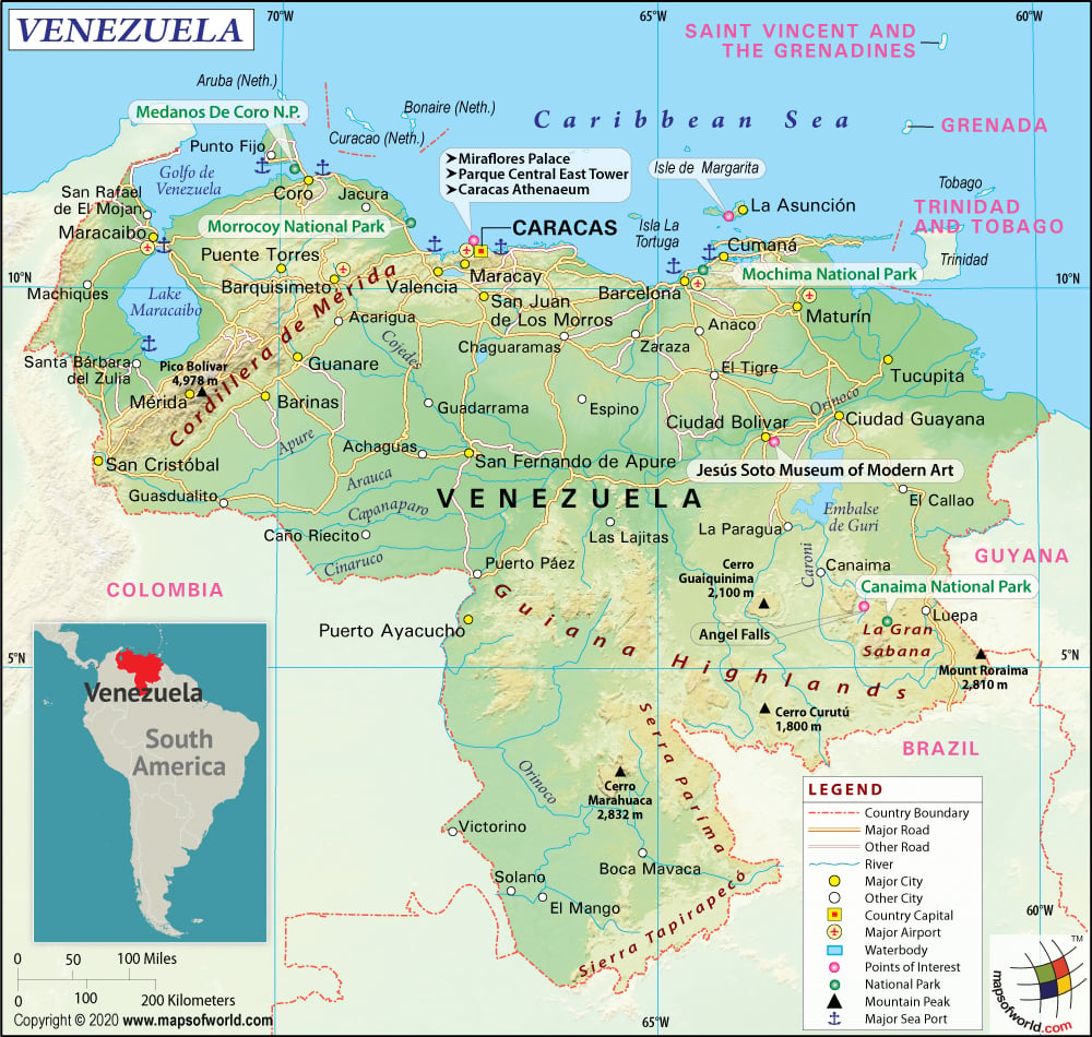 Promptly, the maps on the Venezuelan Army (now called 'Liberator Army') 