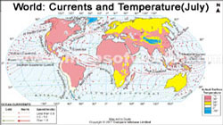 Currents And Temperature July