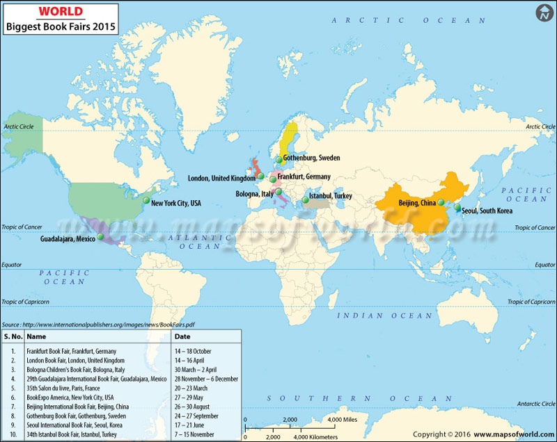Biggest International Book Fairs 2011