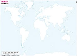 World  Black  White on World Map Printable   Printable World Maps In Different Sizes