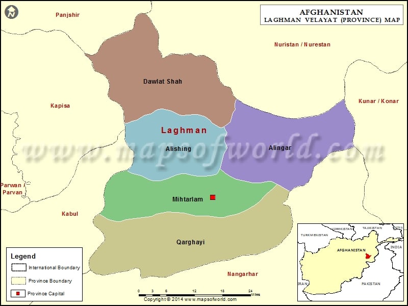 Laghman Map