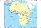 Africa Lat Long Map
