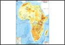 Africa Physical Map