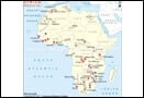 Africa Minerals Map