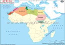 Africa Country Groupings Map