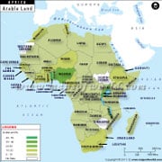 African Countries by Arable Land