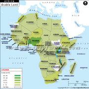 African Countries by Arable Land