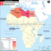 African Countries with Highest Life Expectancy at Birth