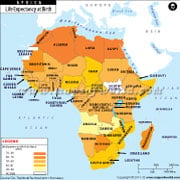 Life Expectancy at Birth in African Countries