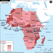 African Countries by Literacy Rate