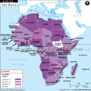 African Countries with Sex Ratio less than One