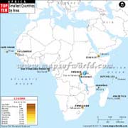 Top Ten Smallest African Countries by Area