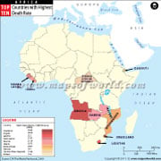 African Countries with Highest Death Rate