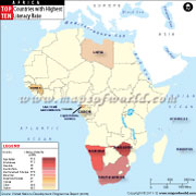 African Countries with Highest Literacy rate