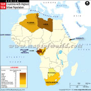 African Countries with Highest Urban Population