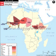 African Countries with Lowest Literacy Rate