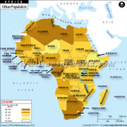 African Countries with Urban Population