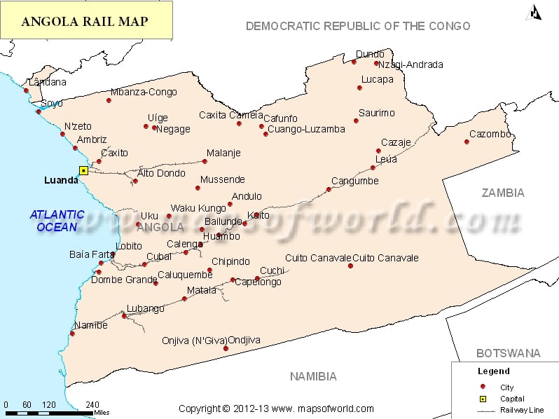 angola rail map