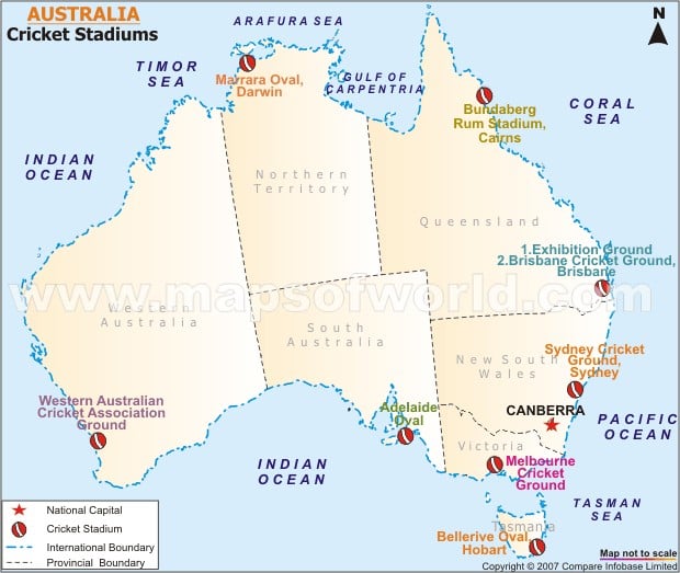 Cricket Stadiums in Australia