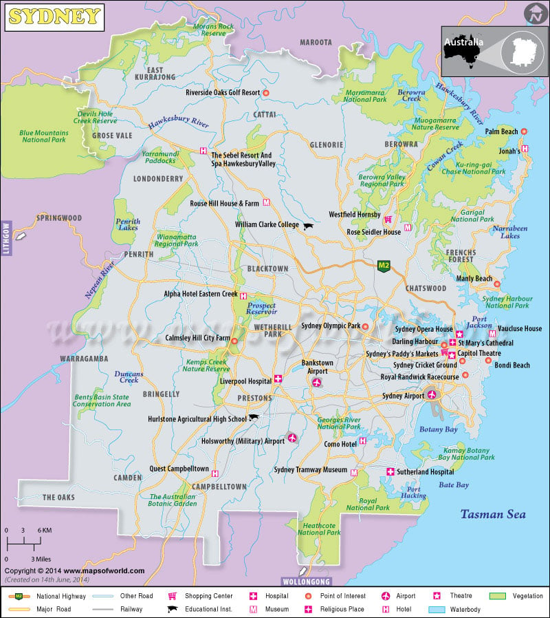Sydney Map