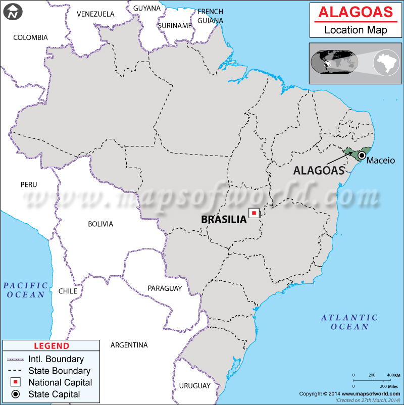 Where is Alagoas