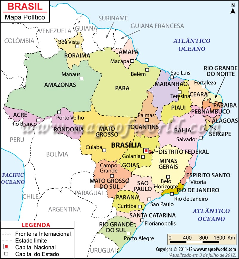 Brazil Mapa