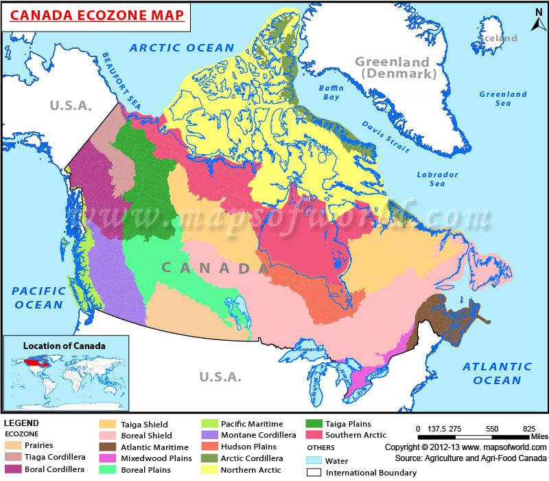 Ecozones of Canada