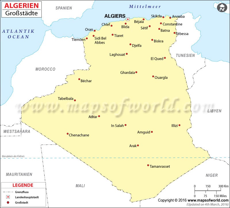 Algerien Großstädte