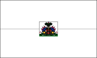Blank Haiti Flag
