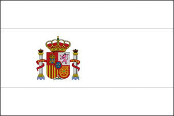 Blank Spain Flag