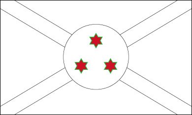 Blank Burundi Flag