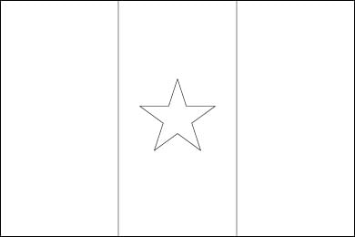 Blank Senegal Flag