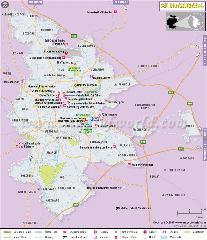 Nuremberg Map