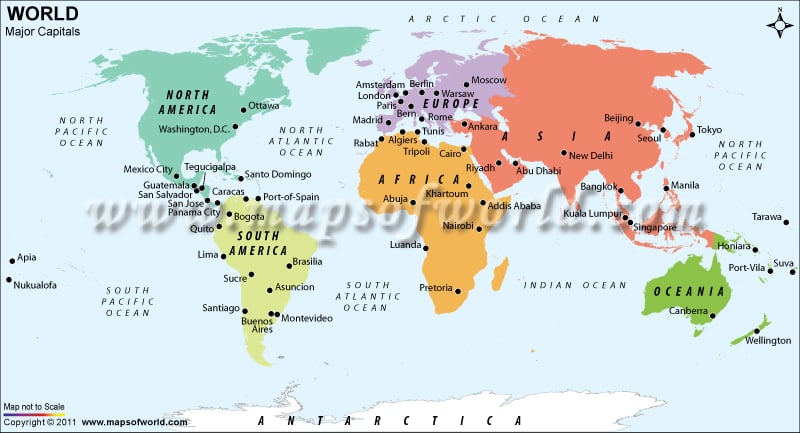 World Major Capitals