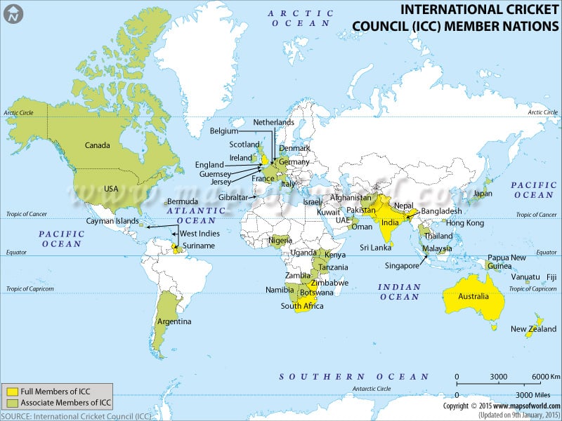ICC Members Countries