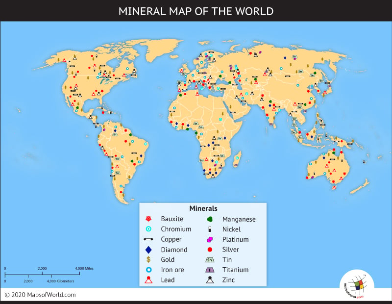 World Mineral Map