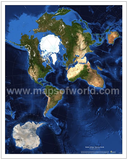 Hotine Oblique Mercator Earth