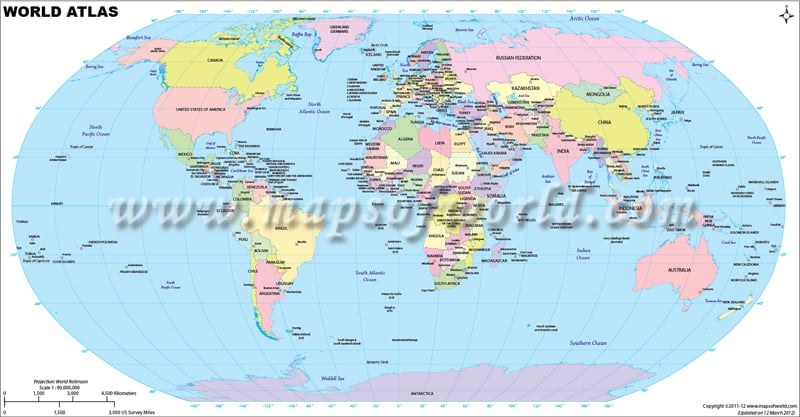 World Atlas Atlas Of The World
