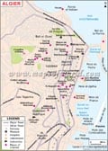 Algiers Map