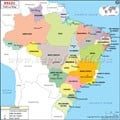 Brazil  Political  Map