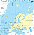 Europe Lat Long