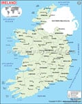 Ireland Political Map