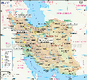 Iran  Map