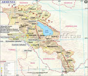 Armenia  Map