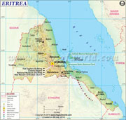 Eritrea  Map