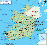 Ireland  Map