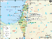 Israel  Map