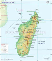 Madagascar  Map